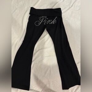 PINK Victoria's Secret Black Leggings